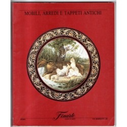 FINARTE. ROMA. MOBILI ARREDI TAPPETI ANTICHI. CATALOGO ASTA 16 MAGGIO 1989.