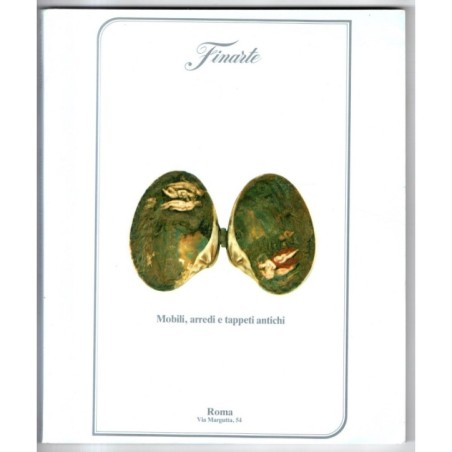 FINARTE. ROMA. MOBILI ARREDI TAPPETI ANTICHI. CATALOGO ASTA 11-12 NOV 1986.
