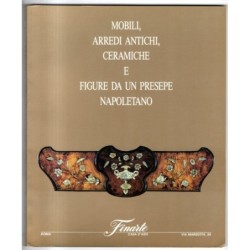FINARTE. ROMA. MOBILI ARREDI ANTICHI CERAMICHE. CATALOGO ASTA 13-13 DIC 1994.