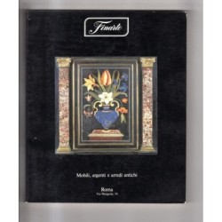 FINARTE. ROMA. MOBILI ARGENTI ARREDI ANTICHI. CATALOGO ASTA 20-21 OTTOBRE 1987.