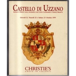 CHRISTIE'S. GREVE IN CHANTI. CASTELLO DI UZZANO. CATALOGO ASTA OTTOBRE 1999.