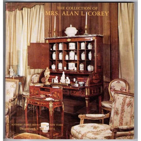SOTHEBY'S. NEW YORK. COLLECTION ALAN COREY. CATALOGO ASTA 5-6 DECEMBER 1974.