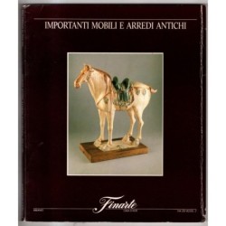 FINARTE. MILANO. MOBILI E ARREDI ANTICHI. CATALOGO ASTA 15 MARZO 1988.