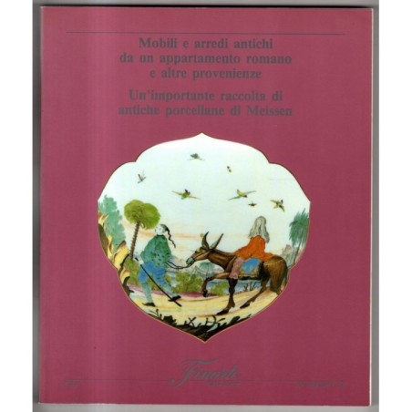FINARTE. ROMA. MOBILI E ARREDI ANTICHI. CATALOGO ASTA 1-2 GIUGNO 1994.