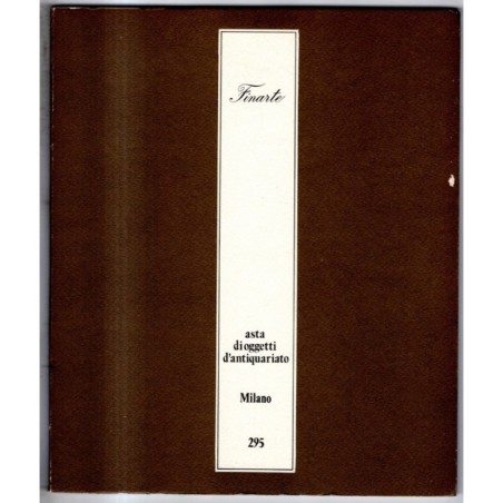 FINARTE. MILANO. OGGETTI D'ANTIQUARIATO. CATALOGO ASTA 28 NOVEMBRE 1978.