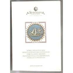 SEMENZATO. VENEZIA. MOBILI OGGETTI D'ARTE DIPINTI. CATALOGO ASTA MARZO 2002.