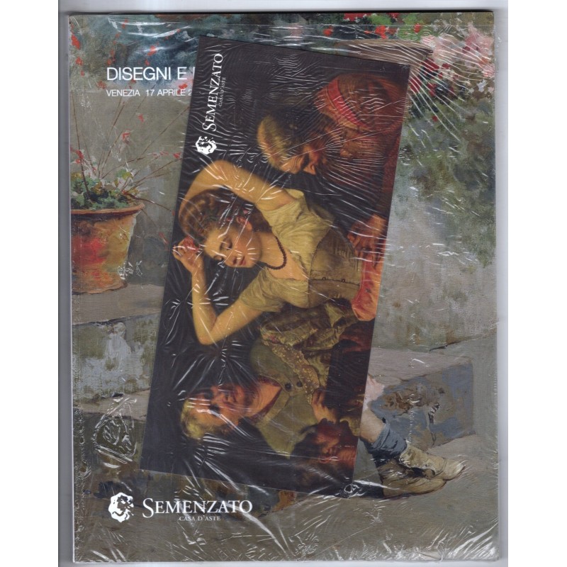 SEMENZATO. VENEZIA. DISEGNI DIPINTI XIX SEC. CATALOGO ASTA 17 APRILE 2010.