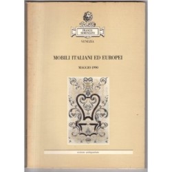 SEMENZATO. VENEZIA. MOBILI ITALIANI EUROPEI. CATALOGO ASTA MAGGIO 1990.