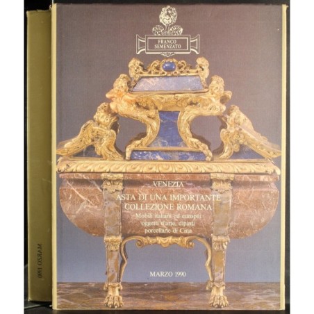 SEMENZATO. VENEZIA. ASTA IMORTANTE COLLEZIONE ROMANA. CATALOGO ASTA MARZO 1990.