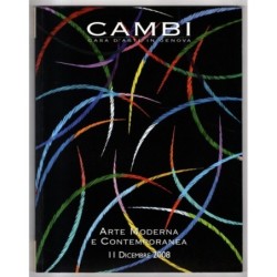 CAMBI. GENOVA. ARTE MODERNA. CATALOGO ASTA 11 DICEMBRE 2008.
