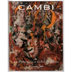 CAMBI. GENOVA. ARTE MODERNA CONTEMPORANEA. CATALOGO ASTA 3 DIC 2009.