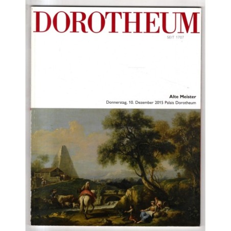 DOROTHEUM. WIEN. ALTE MEISTER. CATALOGO ASTA 10 DEZEMBER 2015.