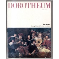DOROTHEUM. WIEN. ALTE MEISTER. CATALOGO ASTA 22 JUNI 2010.