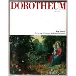 DOROTHEUM. WIEN. ALTE MEISTER. CATALOGO ASTA 11 DEZEMBER 2008.