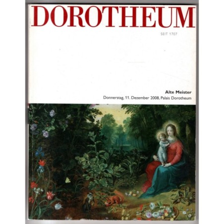 DOROTHEUM. WIEN. ALTE MEISTER. CATALOGO ASTA 11 DEZEMBER 2008.