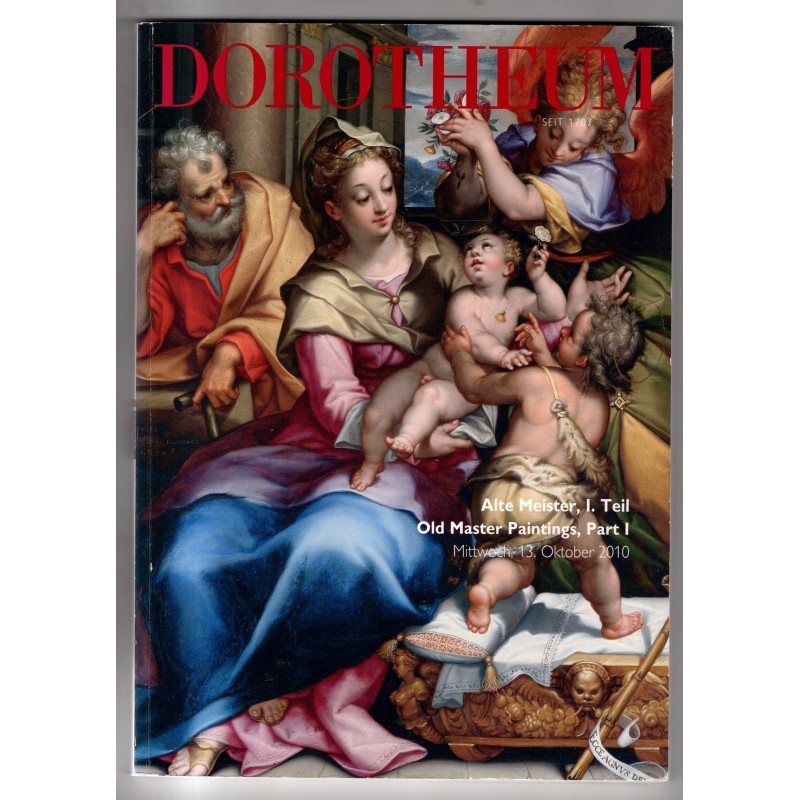 DOROTHEUM. WIEN. ALTE MEISTER I PART I. CATALOGO ASTA 13 OKTOBER 2010.