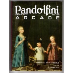 PANDOLFINI. FIRENZE. DIPINTI DAL XV AL XX SEC. CATALOGO ASTA 5 OTTOBRE 2021.