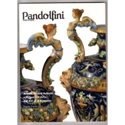 PANDOLFINI. FIRENZE. ARREDI ANTICHI E DAL XV AL XX SEC. CATALOGO ASTA APR 2012.