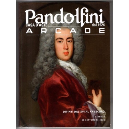 PANDOLFINI. FIRENZE. DIPINTI DAL XIV AL XX SC. CATALOGO ASTA 29 SETT 2020.