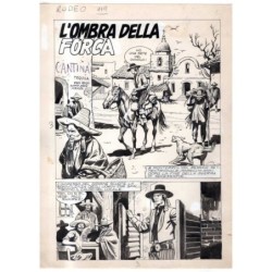 Rodeo - L'ombra della forca - p.tit - Renato Polese - Tavola Originale  - 1977