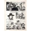 Rodeo - L'ombra della forca - p.4 - Renato Polese - Tavola Originale  - 1977