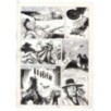 Rodeo - L'ombra della forca - p.16 - Renato Polese - Tavola Originale  - 1977