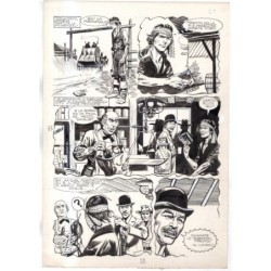 Rodeo - L'ombra della forca - p.33 - Renato Polese - Tavola Originale  - 1977
