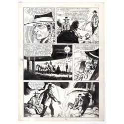 Rodeo - L'ombra della forca - p.44 - Renato Polese - Tavola Originale  - 1977