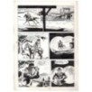 Rodeo - L'ombra della forca - p.55 - Renato Polese - Tavola Originale  - 1977