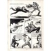 Rodeo - L'ombra della forca - p.63 - Renato Polese - Tavola Originale  - 1977