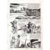 Rodeo - L'ombra della forca - p.66 - Renato Polese - Tavola Originale  - 1977