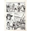 Rodeo - L'ombra della forca - p.67 - Renato Polese - Tavola Originale  - 1977