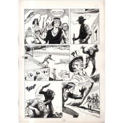 Rodeo - L'ombra della forca - p.74 - Renato Polese - Tavola Originale  - 1977