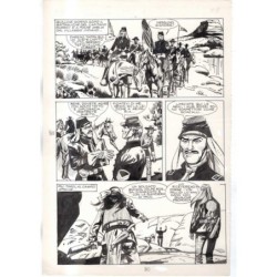 Rodeo - L'ombra della forca - p.80 - Renato Polese - Tavola Originale  - 1977