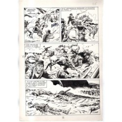 Rodeo - L'ombra della forca - p.88 - Renato Polese - Tavola Originale  - 1977