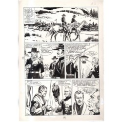 Rodeo - L'ombra della forca - p.89 - Renato Polese - Tavola Originale  - 1977