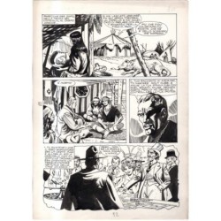 Rodeo - L'ombra della forca - p.92 - Renato Polese - Tavola Originale  - 1977