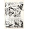 Rodeo - L'ombra della forca - p.95 - Renato Polese - Tavola Originale  - 1977