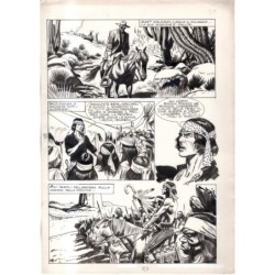 Rodeo - L'ombra della forca - p.97 - Renato Polese - Tavola Originale  - 1977