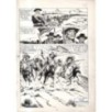 Rodeo - L'ombra della forca - p.fin - Renato Polese - Tavola Originale  - 1977