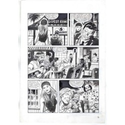 Nick Raider - Las Vegas! - p.6 - Renato Polese - Tavola Originale  - 1996
