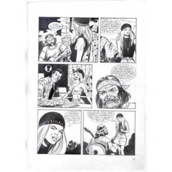 Nick Raider - Las Vegas! - p.7 - Renato Polese - Tavola Originale  - 1996