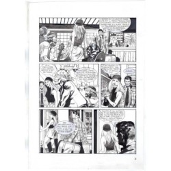 Nick Raider - Las Vegas! - p.8 - Renato Polese - Tavola Originale  - 1996