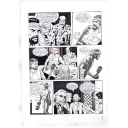 Nick Raider - Las Vegas! - p.9 - Renato Polese - Tavola Originale  - 1996