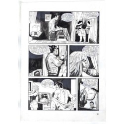 Nick Raider - Las Vegas! - p.10 - Renato Polese - Tavola Originale  - 1996