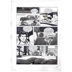 Nick Raider - Las Vegas! - p.16 - Renato Polese - Tavola Originale  - 1996