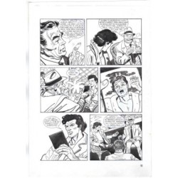 Nick Raider - Las Vegas! - p.18 - Renato Polese - Tavola Originale  - 1996