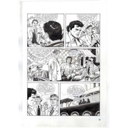 Nick Raider - Las Vegas! - p.19 - Renato Polese - Tavola Originale  - 1996