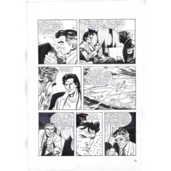 Nick Raider - Las Vegas! - p.21 - Renato Polese - Tavola Originale  - 1996