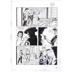 Nick Raider - Las Vegas! - p.24 - Renato Polese - Tavola Originale  - 1996